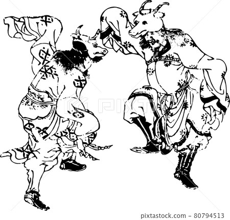 跳舞的山羊人 80794513