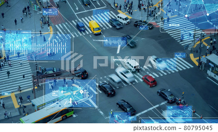Transportation and Technology ITS MaaS 80795045