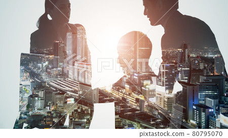 Society and business teamwork Society and business teamwork 80795070