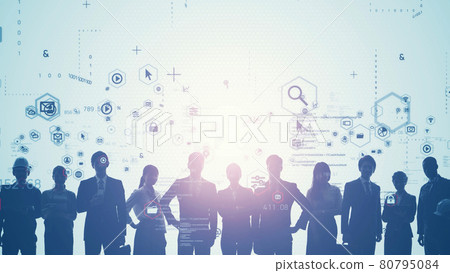 Business network human resources management 80795084