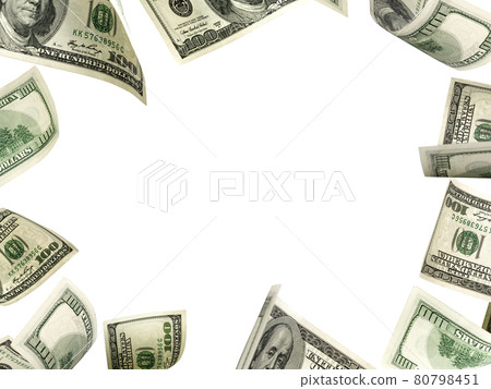 Money background. Hundred dollars of America. Usd cash money falling. Money background. Hundred dollars of America. Usd cash money falling. 80798451