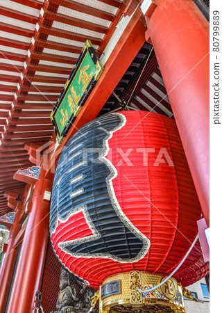 東京城市景觀雷門 80799889