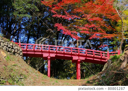 秋季相馬中村神社/赤橋（福島縣相馬市） 80801287