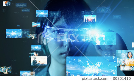 VR goggles head mounted display VR goggles head mounted display 80801410