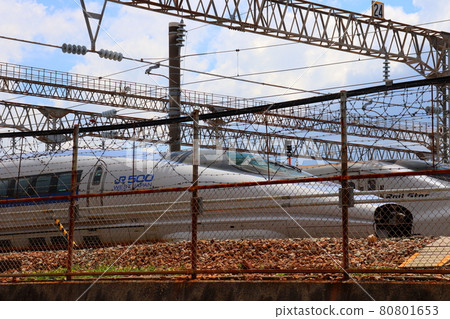 Shinkansen 500 series Kodama Hikari Rail Star 700 series Hakata Minami Station Hakata General Vehicle Center Shinkansen 500 series Kodama Hikari Rail Star 700 series Hakata Minami Station Hakata General Vehicle Center 80801653