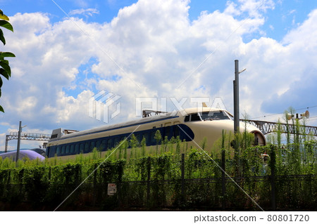 新幹線0系列車0系新幹線博多南站博多通用車輛中心 新幹線0系列車0系新幹線博多南站博多通用車輛中心 80801720