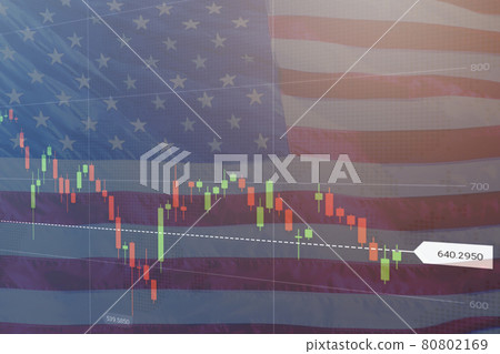Virtual financial graph on flag of Germany. Forex and investment concept. Multiexposure. Graph falling down over Germany flag. Crisis concept Virtual financial graph on flag of Germany. Forex and investment concept. Multiexposure. Graph falling down over Germany flag. Crisis concept 80802169