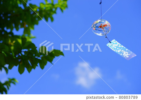 Wind chimes in the midsummer sky 3 80803789