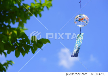 Wind chimes in the midsummer sky 4 80803790