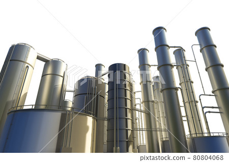 Oil refinery plant 80804068
