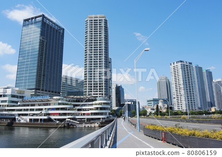View from Yokohama Minatomirai Bridge 80806159
