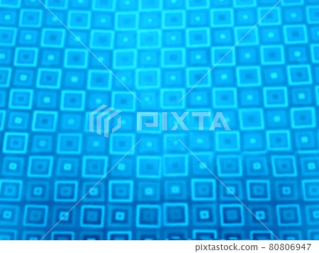 Cool square hologram 02 / light blue background material with other colors 80806947