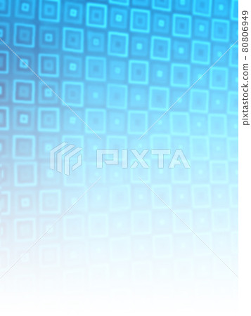 Square hologram 02 / Light blue Gradation background material that fades from top to bottom Vertical Other colors available 80806949