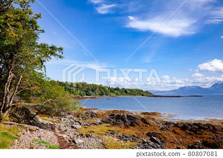 Isle of Skye coast Sleat peninsula Inner Hebrides Scotland UK 80807081