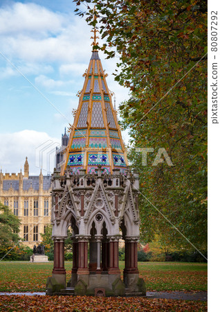 Buxton Memorial Fountain in Victoria Tower Gardens Millbank Westminster London UK Buxton Memorial Fountain in Victoria Tower Gardens Millbank Westminster London UK 80807292