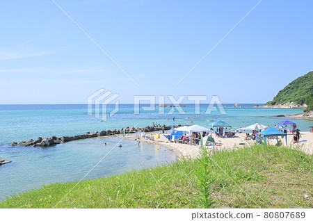 Sea of Japan in summer Sea of Japan in summer 80807689