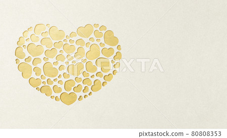 Heart Valentine's Day Paper Craft Greeting Card [16: 9] 80808353