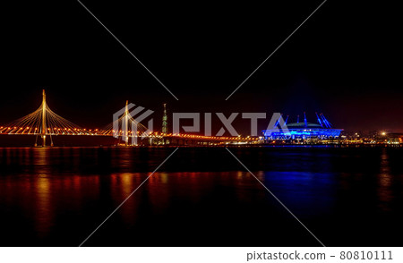 Stadium St. Petersburg arena (Gazprom arena), which will host the matches of the European football Championship in 2020 and the final of the Champions League in 2021 Stadium St. Petersburg arena (Gazprom arena), which will host the matches of the European football Championship in 2020 and the final of the Champions League in 2021 80810111