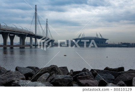 Stadium St. Petersburg arena (Gazprom arena), which will host the matches of the European football Championship in 2020 and the final of the Champions League in 2021 80810129