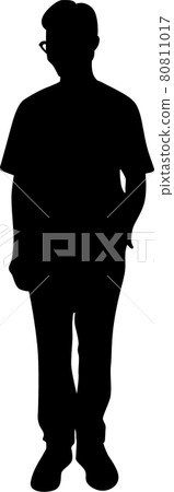 Men's model silhouette 4 Men's model silhouette 4 80811017