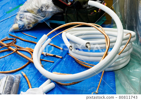 商用天花板盒式空調更新工作 製冷劑管道更換工作 80811743