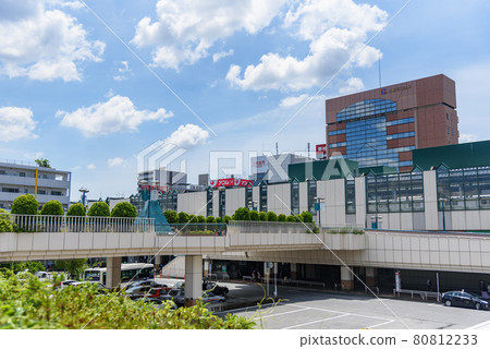 東京都練馬區Cityscape 練馬站北口站大樓和步行甲板 80812233