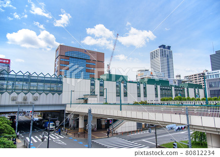 Cityscape Nerima Station North Exit Station Building and Pedestrian Deck Nerima-ku, Tokyo 80812234