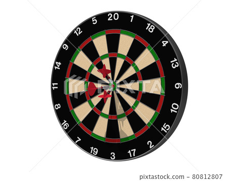 Darts 3D illustration 80812807