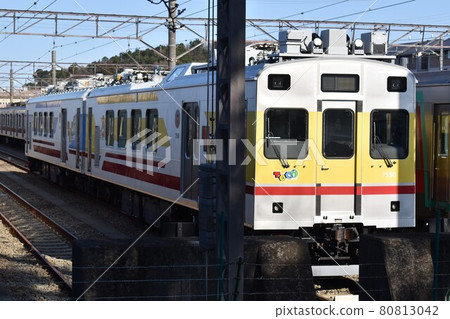 停在倉庫的東急公司 7500 系列 停在倉庫的東急公司 7500 系列 80813042