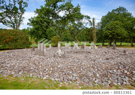 Temple Wood prehistoric site Kilmartin Glen near Kintyre Argyll and Bute Scotland UK Temple Wood prehistoric site Kilmartin Glen near Kintyre Argyll and Bute Scotland UK 80813361