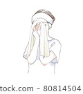 美容護膚洗臉抹巾 80814504