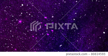 Vector cosmic illustration. Beautiful colorful space background. Watercolor Cosmos Vector cosmic illustration. Beautiful colorful space background. Watercolor Cosmos 80814593