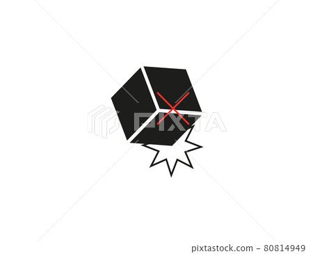 Do Not Drop symbol, sign. Vector illustration. Do Not Drop symbol, sign. Vector illustration. 80814949