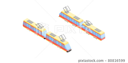 rail public urban transport. isometric vector new - Stock Illustration ...