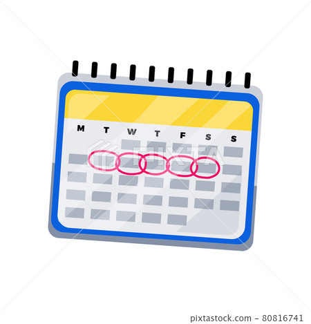 Menstruation Flat Icon Menstruation Flat Icon 80816741