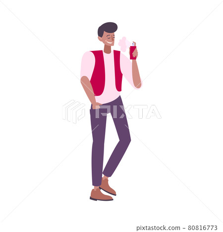 Perfume Flat Illustration 80816773