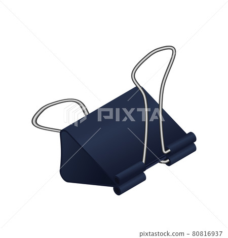 Isometric Binder Clip 80816937