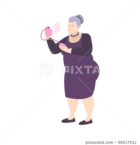 Perfume Flat Illustration 80817012