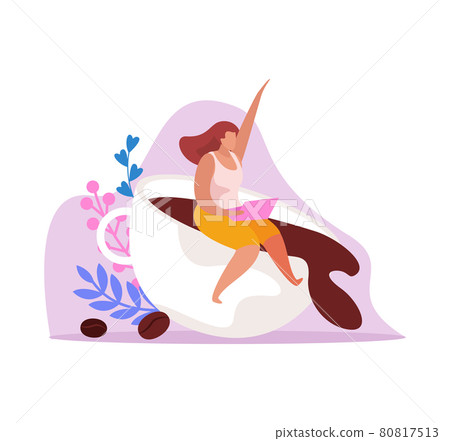 Caffeine Flat Icon 80817513