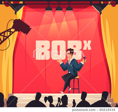 Conference Hall Illustration 80818438