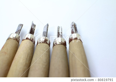 Image of handmade with a chisel 80819791