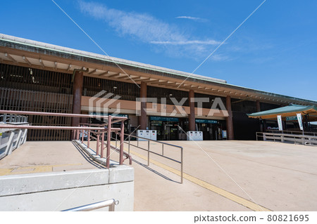 宮島渡輪碼頭<廣島縣初日市市/8月> 80821695