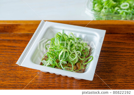 Natto with Kujo green onions 80822192