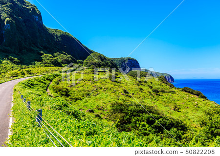 Ikutsuki Sunset Way [Hirado City, Nagasaki Prefecture] 80822208