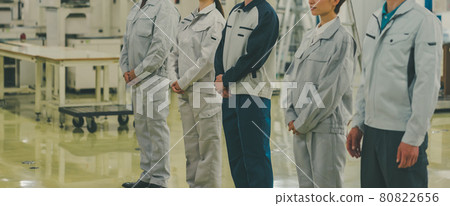 Factory morning assembly 80822656