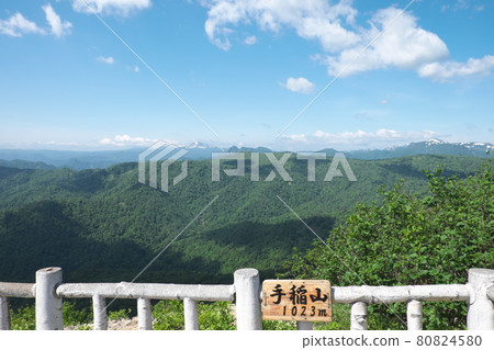 從手足山山頂眺望羊蹄山 80824580