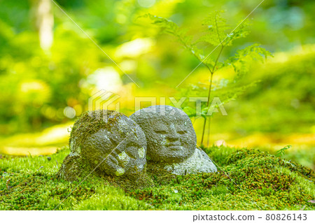 Kyoto Ohara Sanzenin Temple Warabe Jizo 80826143