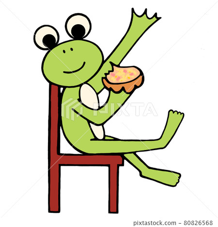 Kaeru-chan 吃配菜麵包 80826568