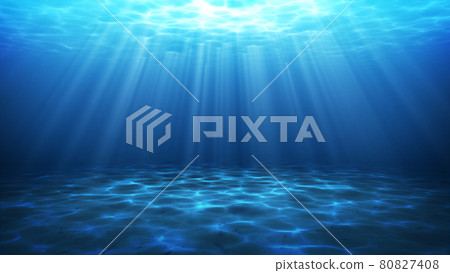 水下水下背景素材 80827408
