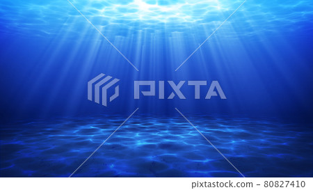 水下水下背景素材 80827410